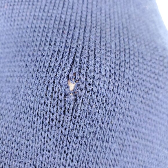 Vintage Hysport Australia International Pure New Wool Blue Zip Up Sweater 20 - Picture 10 of 16